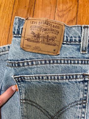 Vintage 90s Levi’s 912 Orange Tab USA Made High Rise Taper Jeans